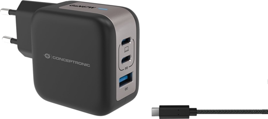 Picture of Conceptronic ALTHEA17B 3-Port 67W GaN USB PD Charger