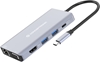 Picture of Conceptronic DONN20G 10-in-1 USB 3.2 Gen 1 Docking Station, HDMI, VGA, USB-A 3.0 x 3, SD, TF/MicroSD, Audio, GbE LAN, 100W USB PD