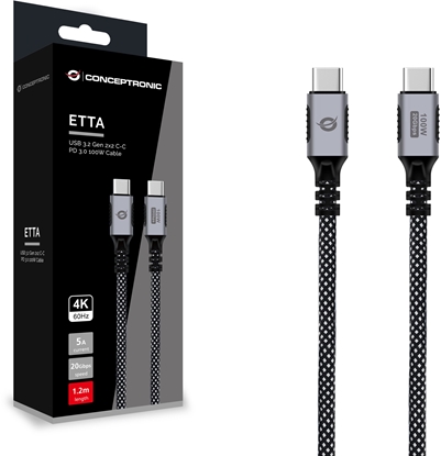 Attēls no Conceptronic ETTA07B12 USB 3.2 Gen 2x2 C-C PD 3.0 100W