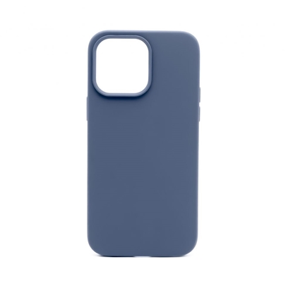 Picture of Connect Apple iPhone 14 Pro Max Premium Magsafe Soft Touch Silicone Case New Function Midnight Blue