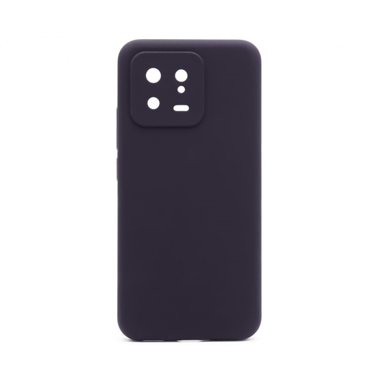 Picture of Connect Xiaomi Redmi 13 Premium Quality Soft Touch Silicone Case Purple