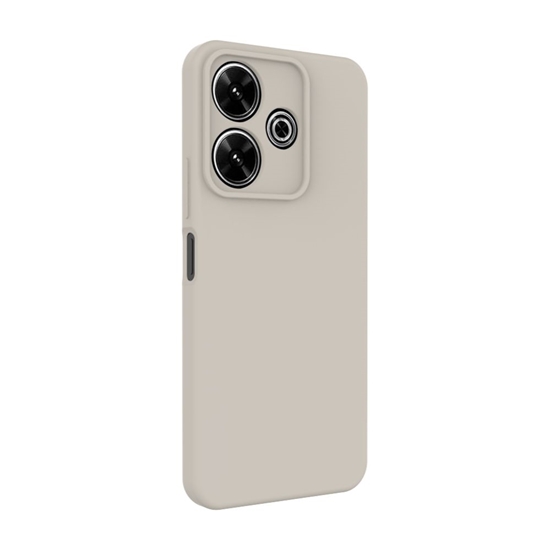 Picture of Connect Xiaomi Redmi Note 13 Pro Plus Premium Quality Soft Touch Silicone Case Silver
