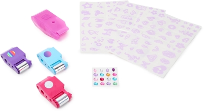 Attēls no Cool Maker , Shimmer Me Body Art Refill Pack with Exclusive Glitter, 3 Metallic Foils, Over 120 Designs, Temporary Tattoo Kids Toys for Ages 8 and up, Children''s tattoo set, 8 yr(s), Multicolour