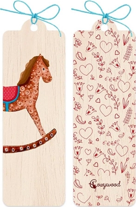 Attēls no Cozywood Zakadka drewniana Konik na biegunach