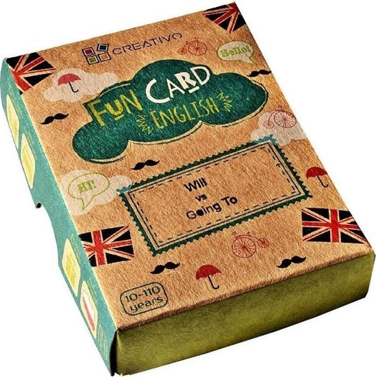 Picture of Creativo Fun Card English Will vs Going To CREATIVO