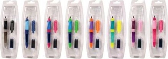 Изображение Cresco Pióro kulkowe First Pen + 2 naboje Display Box mix (406761)