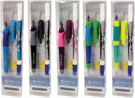 Изображение Cresco Pióro wieczne First Pen + wymazywacz + 6 naboi (406753)