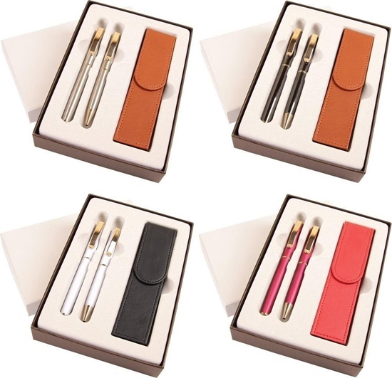 Picture of Cresco Zestaw Pióro + Dugopis CLASSIC z etui ES