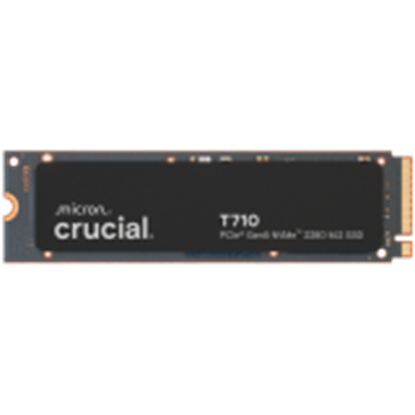 Picture of SSD|CRUCIAL|T710|1TB|M.2|PCIe Gen5|NVMe|Write speed 13700 MBytes/sec|Read speed 14900 MBytes/sec|TBW 600 TB|CT1000T710SSD5