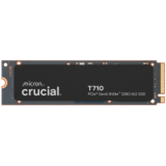 Picture of SSD|CRUCIAL|T710|2TB|M.2|PCIe Gen5|NVMe|Write speed 13800 MBytes/sec|Read speed 14500 MBytes/sec|TBW 1200 TB|CT2000T710SSD5