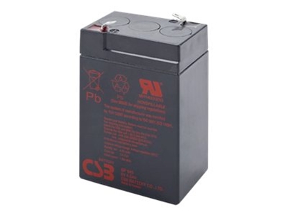 Picture of CSB Battery Battery 6V 4.5Ah F1 Pb | GP645