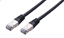Picture of C-Tech C-TECH kabel patchcord Cat5e, FTP, erný, 0,25m