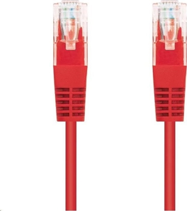 Attēls no C-Tech C-TECH kabel patchcord Cat5e, UTP, ervený, 0,5m