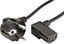 Picture of C-Tech C-TECH kabel síový 220/230V napájecí, lomený, VDE, 2m