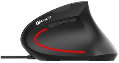 Picture of C-TECH my VEM-09C, vertikální, 6 tlaítek, erná, USB