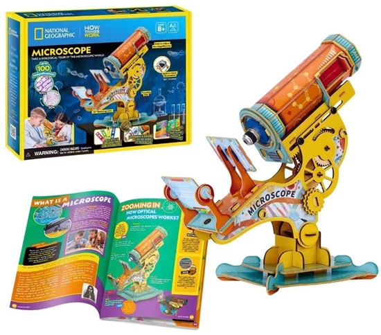 Picture of CUBIC FUN PUZZLE 3D NATIONAL GEOGRAPHIC MIKROSKOP
