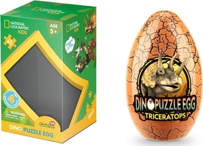 Picture of Cubic Fun PUZZLE NATIONAL GEOGRAPHIC TRICERATOPS