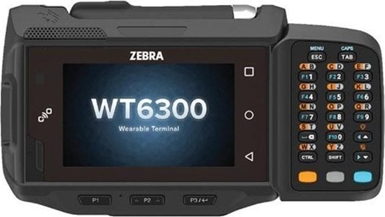 Picture of Czytnik kodów kreskowych Zebra Zebra WT6300 terminal 8,13 cm (3.2") 800 x 480 px Ekran dotykowy 256 g Czarny