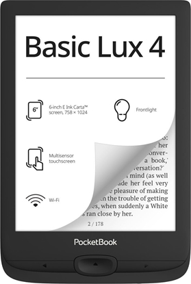 Изображение Czytnik PocketBook Basic Lux 4 (PB618-P-WW)