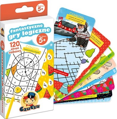Picture of Czuczu Fantastyczne gry logiczne dla dzieci 5+