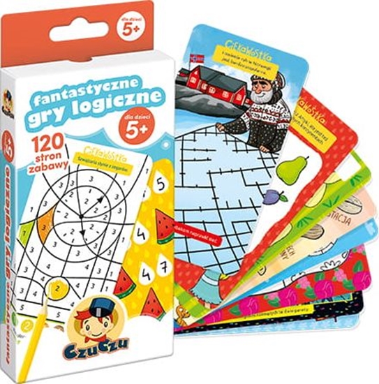 Picture of Czuczu Fantastyczne gry logiczne dla dzieci 5+ Czuczu