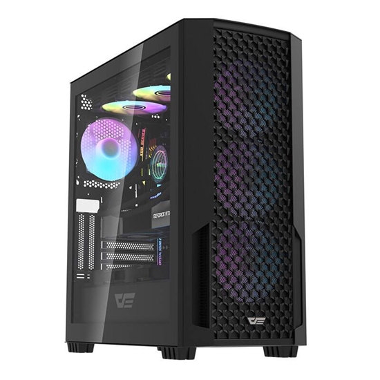 Изображение Darkflash Computer case Darkflash DF2100 + 4 ARGB fans (black)