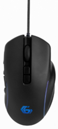 Picture of Datorpele Gembird USB Gaming RGB Backlighted Mouse Black
