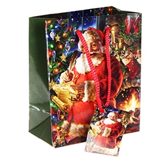 Picture of Dāvanu maisiņš Santa 11x6x13.5cm