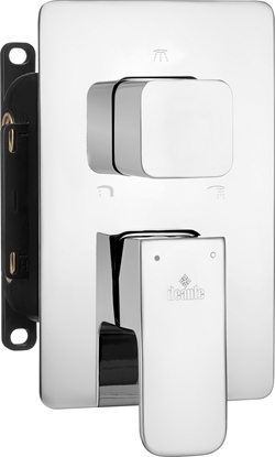 Attēls no Deante AZALIA CHROM KOMPONENTY DO BOXA MIESZACZOWEGO