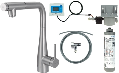 Picture of Deante Bateria kuchenna z zestawem do filtracji wody z wycigan wylewk