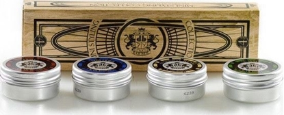 Изображение Dear Barber Mini Styling Collection mini zestaw pomad do wosów Fibre 20ml + Mattifier 20ml + Shaping Cream 20ml + Pomade 20ml