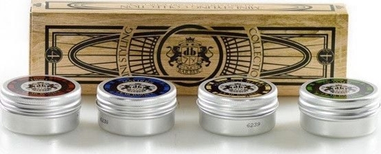 Изображение Dear Barber Mini Styling Collection mini zestaw pomad do wosów Fibre 20ml + Mattifier 20ml + Shaping Cream 20ml + Pomade 20ml