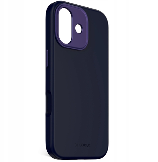 Picture of Decoded AntiMicrobial Silicone Backcover - silikonowa obudowa ochronna do iPhone 17 kompatybilna z MagSafe true navy