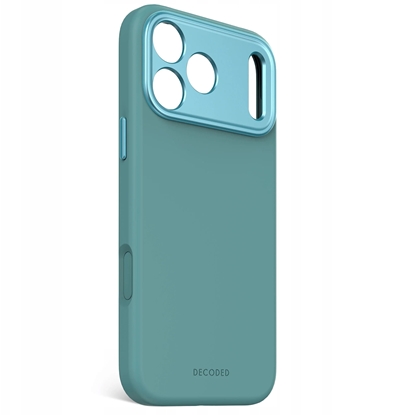 Attēls no Decoded AntiMicrobial Silicone Backcover - silikonowa obudowa ochronna do iPhone 17 Pro Max kompatybilna z MagSafe retro blue