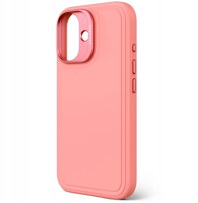 Attēls no Decoded AntiMicrobial Silicone Stacks Backcover - silikonowa obudowa ochronna do iPhone 16 kompatybilna z MagSafe (bubble gum)