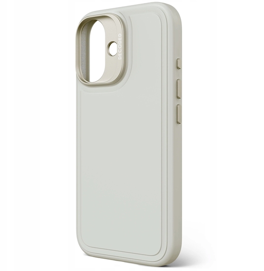 Picture of Decoded AntiMicrobial Silicone Stacks Backcover - silikonowa obudowa ochronna do iPhone 16 kompatybilna z MagSafe (stone gray)