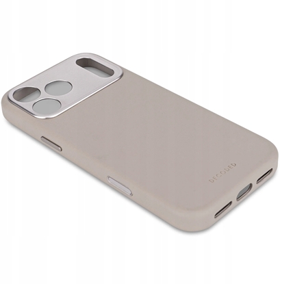 Attēls no Decoded Leather Backcover - skórzana obudowa ochronna do iPhone 17 Pro Max kompatybilna z MagSafe (solid clay)