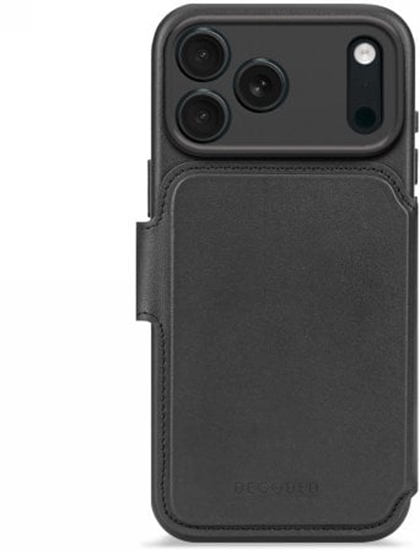 Picture of Decoded Leather Detachable Wallet - skórzana obudowa ochronna do iPhone 17 Pro Max kompatybilna z MagSafe (black)