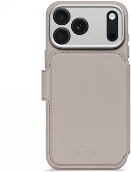 Picture of Decoded Leather Detachable Wallet - skórzana obudowa ochronna do iPhone 17 Pro Max kompatybilna z MagSafe (solid clay)