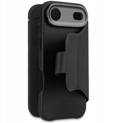 Picture of Decoded Textured Silicone Detachable Wallet - obudowa ochronna do iPhone 17 Air kompatybilna z MagSafe (phantom black)