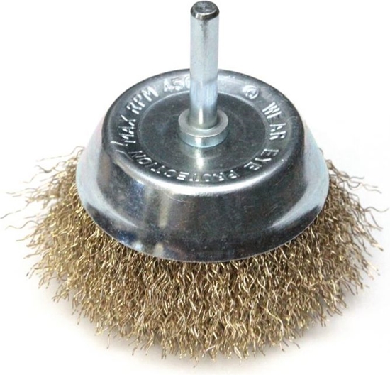 Picture of Dedra Szczotka druciana doczoowa mosidzowana 75mm z trzpieniem (F32-075)