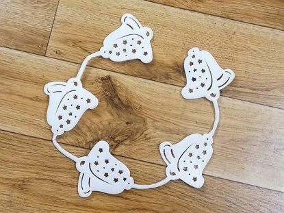 Picture of Dekoracja witeczna Art-Pol Dekoracja piankowa dzwonki