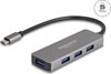 Picture of Delock 4 Port USB 5 Gbps Hub with USB Type-C™ connector – USB Type-A ports on the side