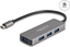 Picture of Delock 4 Port USB 5 Gbps Hub with USB Type-C™ connector – USB Type-A ports on the side