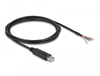 Picture of Delock Adapter Cable USB 2.0 Type-A to Serial RS-485 with 3 x open wire ends 2 m