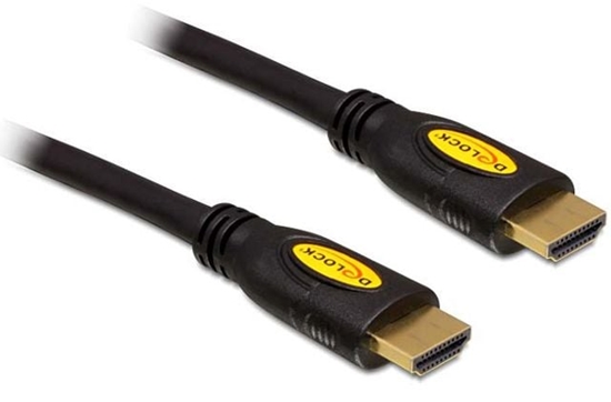 Изображение Delock Cable High Speed HDMI with Ethernet - HDMI-A male > HDMI-A male 4K 1.5 m