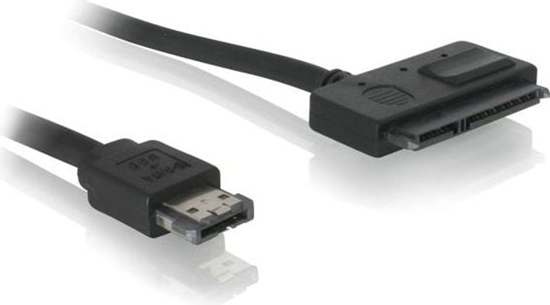 Picture of Delock Cable Power Over eSATA > SATA 22 pin 0.5 m
