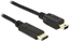 Picture of Delock Cable USB Type-C™ 2.0 male > USB 2.0 Type Mini-B male 2.0 m black