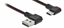 Picture of Delock EASY-USB 2.0 Cable Type-A male to USB Type-C™ male angled left / right 0,5 m black