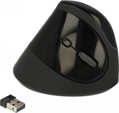 Изображение Delock Ergonomic USB Mouse vertical - wireless